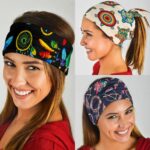neon feather dreamcatchers native american bandana 3 pack1