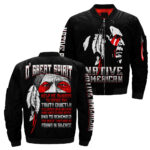 O? Great Spirit Native Bomber Jacket