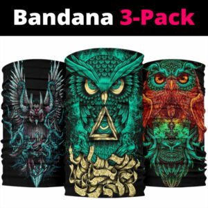 owl fulcolor bandana 3 pack 1