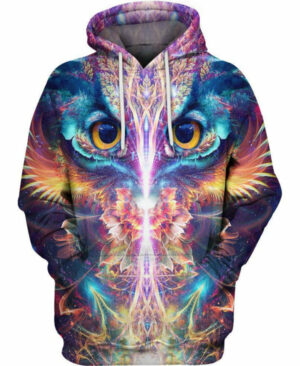 owl mystery 3d hoodie