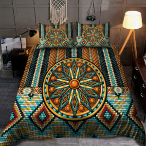 pattern beautiful native american bedding set 1