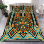 pattern beautiful native american bedding set