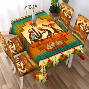 pattern culture design native american tablecloth chair cover
