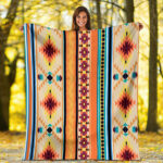 pattern fleece blanket 1