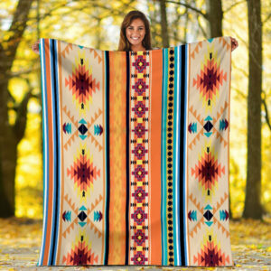 pattern fleece blanket 1