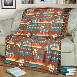 pattern fleece blanket 10