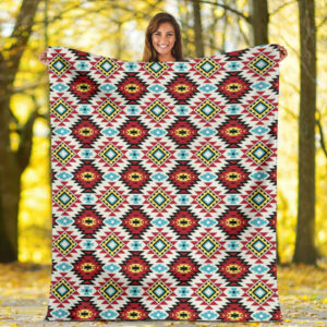 pattern fleece blanket 2