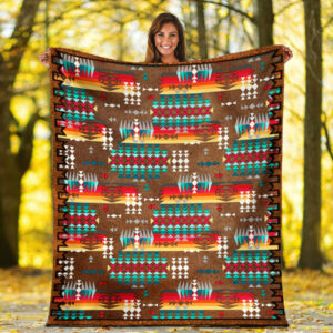 pattern fleece blanket 3