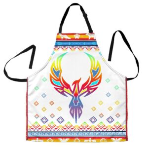 phoenix rising native american apron