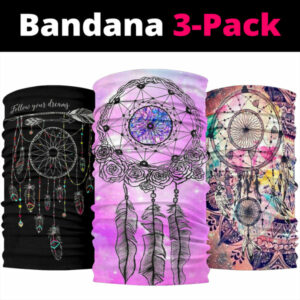 pink galaxy bandana 3 pack new 1