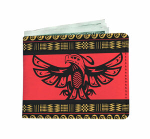 red thunderbird native american pride wallet