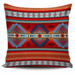 red thunderbirds dreamcatcher native american pillow covers