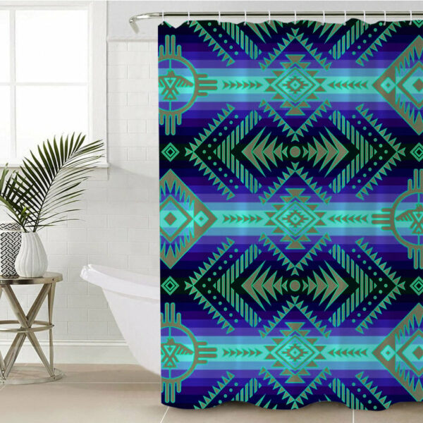 sct0006 native pattern shower curtain