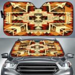 southwest yellow symbol native american auto sun shades