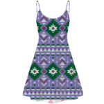 std0010 pattern native american strings dress