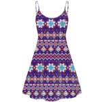 std0015 pattern native american strings dress