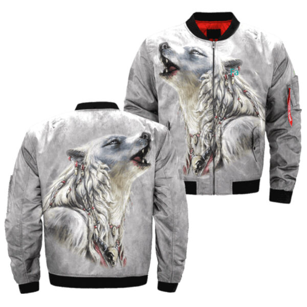 the white wolf american native bomber jacket jknative 0038