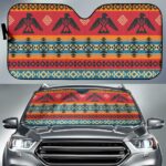 thunder birds native american pride auto sun shades