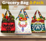 thunderbird colorful grocery bags