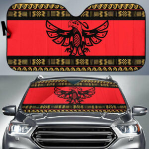 thunderbird native american design auto sun shades 1