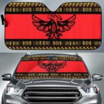 thunderbird native american design auto sun shades