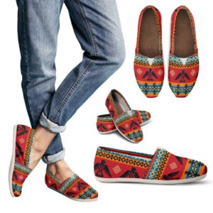 thunderbird symbol native american design casual shoes