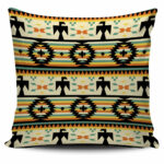 thunderbirds yellow native american pillow covers