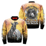 Trail of Native American Bomber Jacket