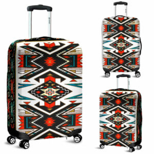 tribal pattern colorful native american luggage covers gb nat00066 lugg01 1