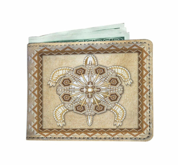 turble symbol native american wallet