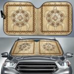 turble totem native american design auto sun shades no link
