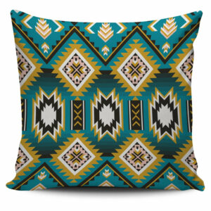 turquoise native american pillow covers