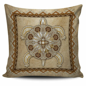 turtle tribe native american pillow covers