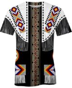 welcomenative black native vignette 3d t shirt all over print t shirt 