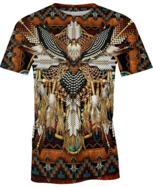 welcomenative native eagle 3d t shirt all over print t shirt native american