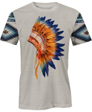 welcomenative native headdress 3d t shirt all over print t shirt native