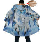 white wolf feather
