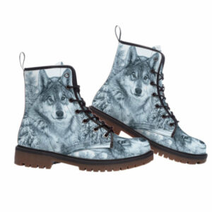 winter wolf leather martin short boots 1