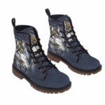 wolf native leather martin short boots