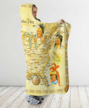 yellow hooded blanket 1