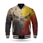 gb nat00025 bison medicine wheels baseball jacket