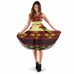 mexican aztec pattern native american 3d dress