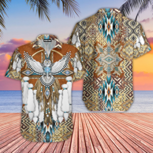 native pattern aloha hawaiian shirts for men and women wt5651 1