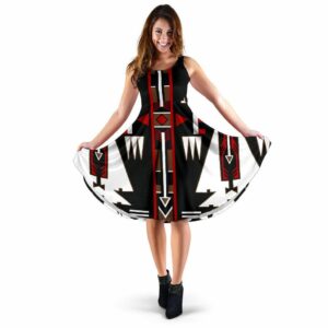 red arrow native american 3d dress