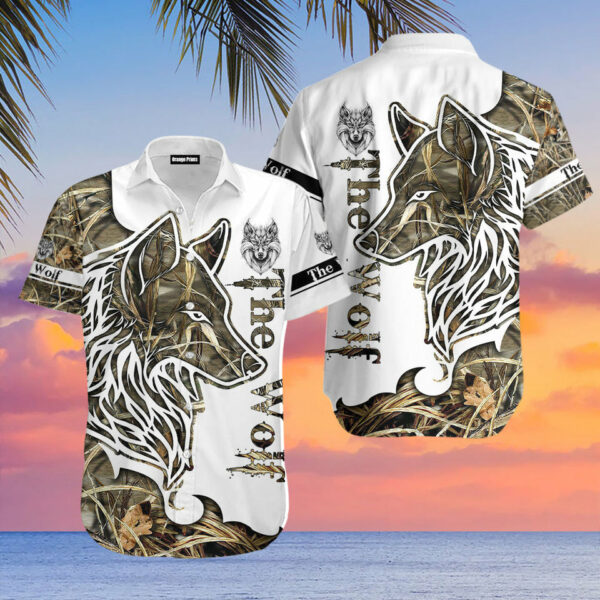 the wolf hunting aloha hawaiian shirts for men and women wt5457