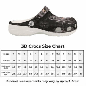 wolf black crocs clog shoes for women and men new release 1