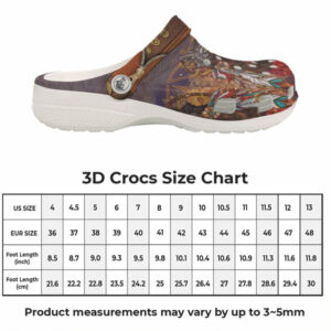 wolf girl crocs clog shoes for women and men 1