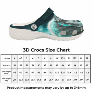 wolf spirit crocs clog shoes for women and men new release 1