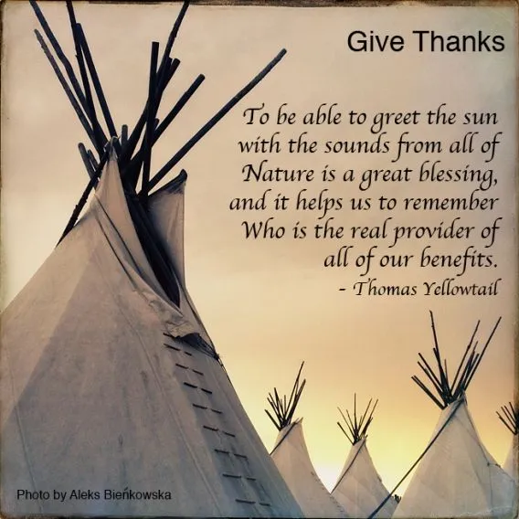 Native American Quotes On Thanksgiving 4