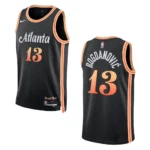Bogdan Bogdanovic Black City Edition 2022-23 Atlanta Hawks Swingman Jersey - 49Native